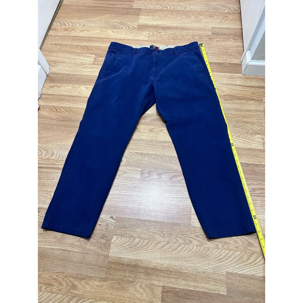 Dockers Smart 360 Flex Men’s Chino Pants 36W Blue Athletic Fit Straight